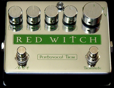 Redwitch Witch Pentavocal Tremolo Guitar Pedal Effects Synergy Guitars Boutique - Main Index